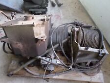 Seilwinde hydraulisch für MAN KAT 1   5/7/10 Tonner incl aller Anbauteile