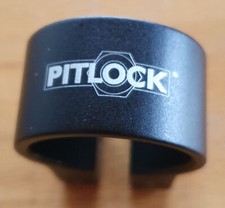 Pitlock, Sattelklemme, Klemmring, Sattelstütze, 28,6 cm, schwarz, neu/unbenutzt