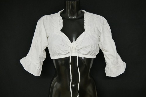 Dirndlbluse weiß bluse - weiß,