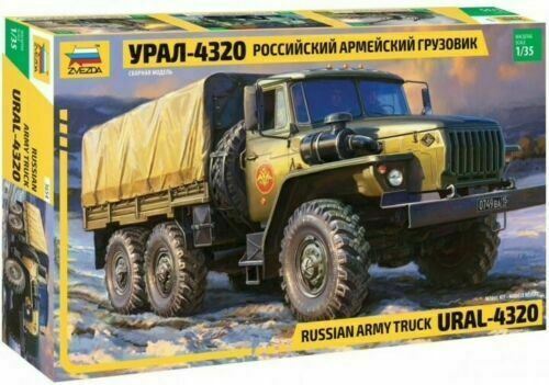 Zvezda 3654 ural 4320 - 3654, russian