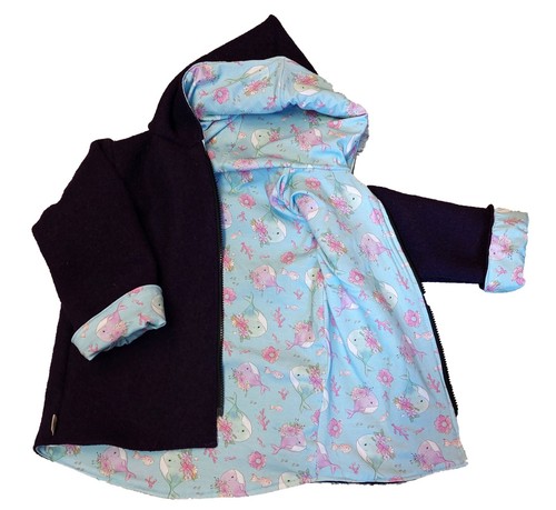 Wollwalkjacke zipfeljacke wale - wollwalkjacke,