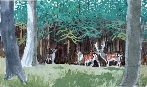 Aquarell impressionist karl - aquarell,