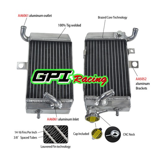 Aluminum kühler radiator - kühler,