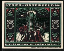 Notgeld Osterfeld i. W. 1921