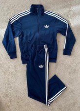 Adidas Originals Firebird OG TT Anzug Trainingsanzug blau weiß Gr. XL Retro TOP