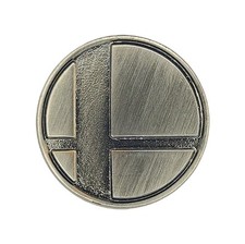 Super Smash Bros. Ultimate Logo Pin Anstecker Nintendo 2018 Merch Ø 1,9cm Metall