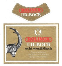 altes Bieretikett Brauerei