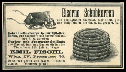 Alte reklame 1887 - reklame,