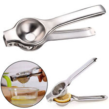 Manuelle Zitronenpresse Edelstahlpresse Handlimetten-Zitruspresse