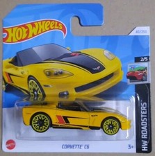 Hot Wheels Corvette C6 Gelb