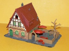Pola - Gasthof zur Traube - mit Außenanlage - H0 - fertig gebaut -aus Anl.-Abbau