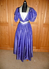 Abendkleid, Gr. 38, Ballkleid,  + Gürtel, Partykleid, aus raschelnder Seide, 