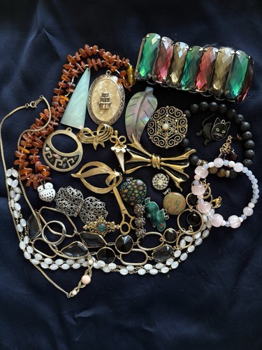 Modeschmuck konvolut gebraucht - konvolut,