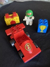 Lego Duplo, Rennwagen Fahrer Pokal Startkatapult 31080