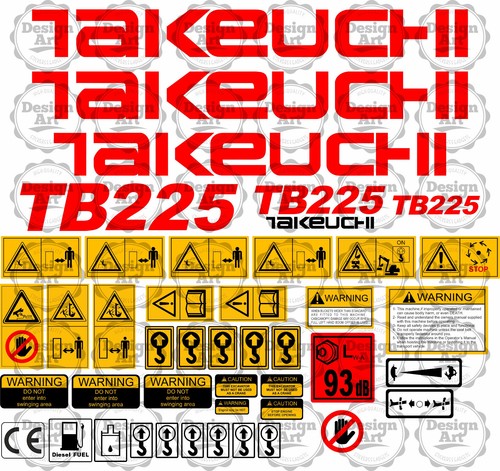 Takeuchi tb225 225 mini - takeuchi,