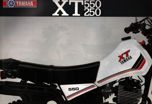 Prospekt yamaha motorrad - prospekt, xt