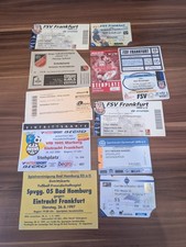 Alte Fussball Eintrittskarten