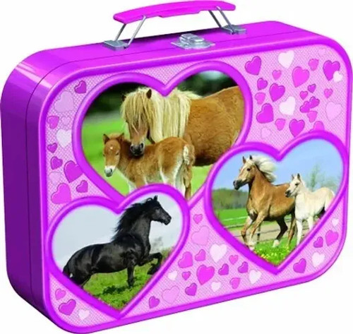 Pferde puzzle box 26 - puzzle-box, x