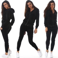 Damen Nicki Hausanzug Samt