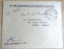 Sansibar 1963 On Postal Service - Official Paid Air Mail, Stempel s.Beschreibung