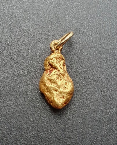 Echter natürlicher goldnugget - echter,