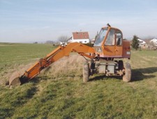 Alter Bagger Foto im 10er