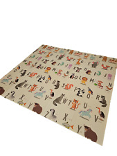 Baby-Spielmatte, faltbar, Alphabet Aktivitätsmatte, Krabbelmatte Tasche 