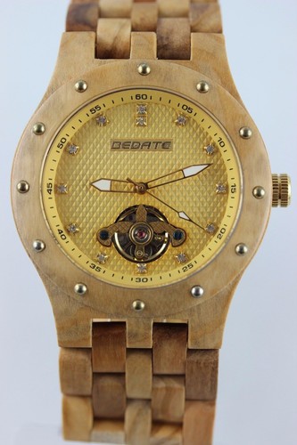 Bedate holzuhr handaufzug - bedate,