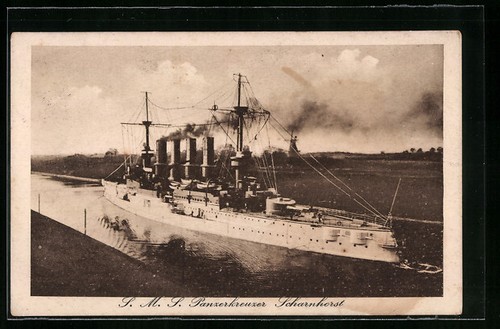 Sms panzerkreuzer - ak,