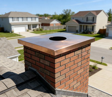 Schornsteinabdeckung Kupfer