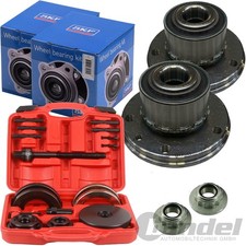 2x SKF RADNABE + RADLAGER +