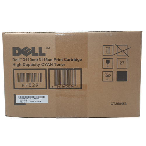 Dell tonerkassette cyan 3110cn - dell,