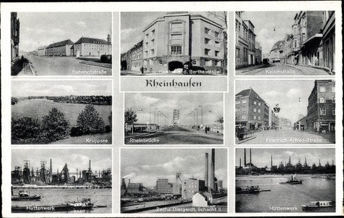 Rheinhausen duisburg im - ak,