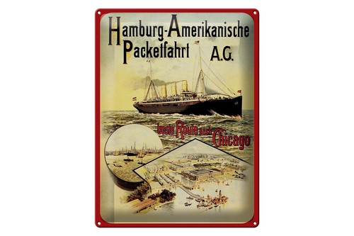 Blechschild reise 30x40 - blechschild, cm