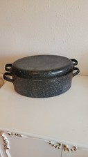 Original Emaille Bräter aus