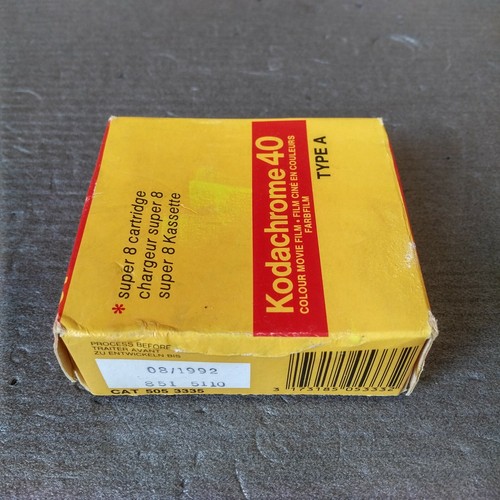 Kodak super8 kassette - kodak,