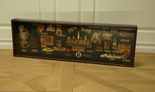 Schaukasten Vitrine New York USA Glas Retro Antik Tafel Wandbild Deko Dekoration