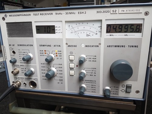Test receiver rohde schwarz - test,