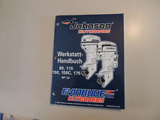 1995 1996 Werkstatthandbuch Johnson Evinrude Außenborder 90 115 150 175 PS 60°LV