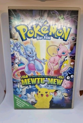 Vhs film pokemon mewtu - film,