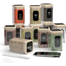 Gewürzgläser Set Eckig