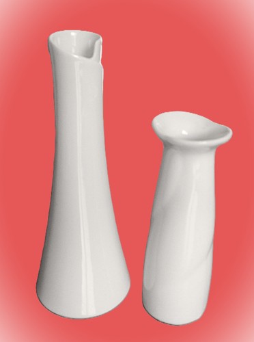 Vase weiß stk - vase,