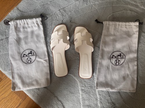 Hermès damen sandalen beige - hermÈs,