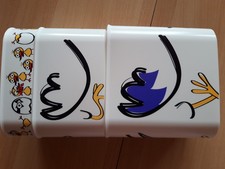 Tupperware neu Set Quadro Hühner