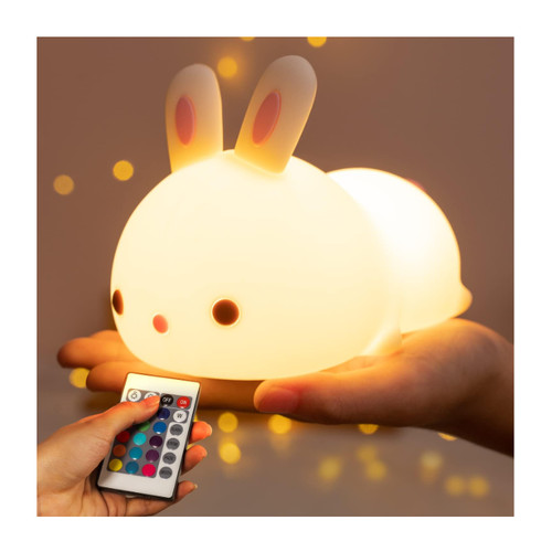 Kinder nachtlicht kawaii hase - nachtlicht,