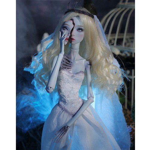 Zombie bride bjd doll - doll, girl