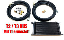 Ölkühler KIT 19 Reihen AN10 MIT THERMOSTAT für VW BUS T2 T3 Transporter Bulli