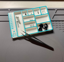 Schrauben Sortierbox mit Messhilfe, Sortierhilfe, metrisch - Screw Organizer