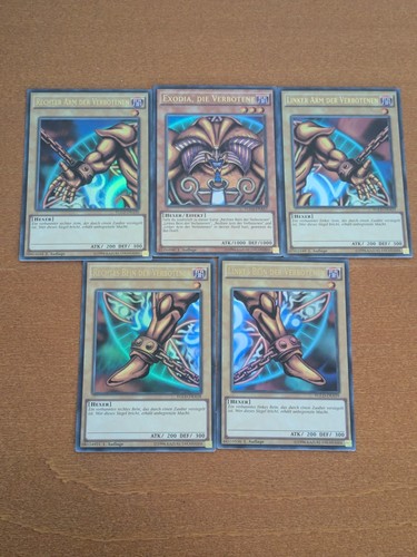 Exodia set komplett - yu-gi-oh!,