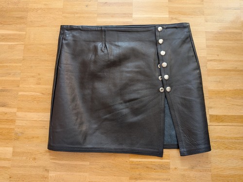 Damen echtleder mini rock - damen,